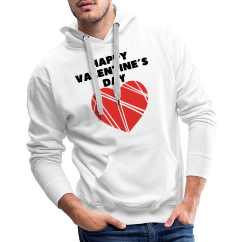 Valentine's Day Fashion February 14, Love Day. - Men's Premium Hoodie