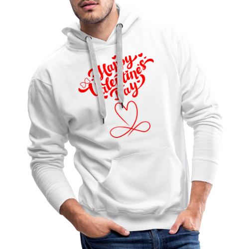 Valentine's Day Designs of Love and Infinity. - Men's Premium Hoodie