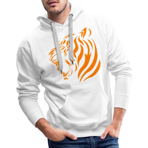 Wild Tiger Souvenirs: Roaring Memories - Men's Premium Hoodie
