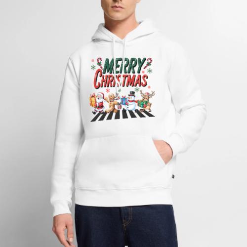 Christmas Collection Merry Christmas Crossing #1 - Men's Premium Hoodie