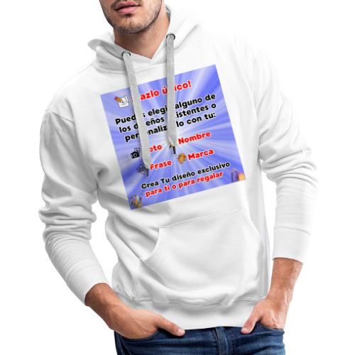 Personalized Souvenirs with Photo, Phrase, Design - Men's Premium Hoodie