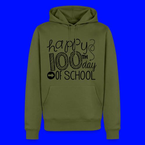 Happy 100th Day of School Arrows Teacher T-shirt - Men's Premium Hoodie