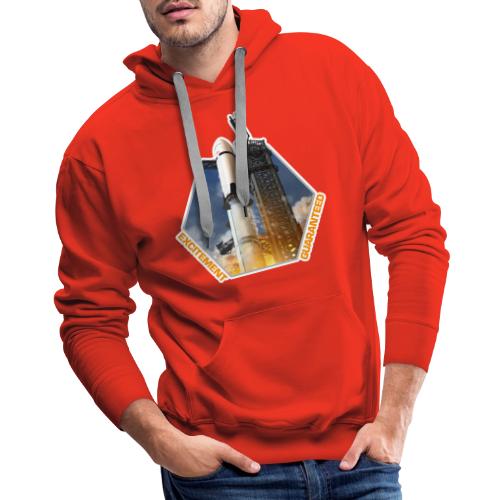 Starship HLS - Excitement Guaranteed - Men's Premium Hoodie
