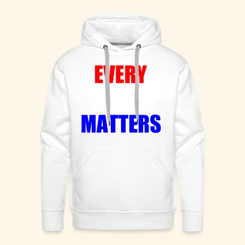 every vote matters - Men's Premium Hoodie