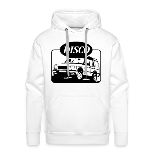 Land Rover Discovery illustration - Men's Premium Hoodie