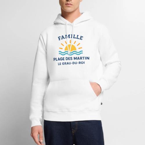 Family Beach Shirt – Plage des Martin Design - Men's Premium Hoodie