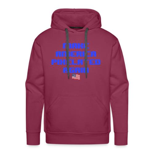 Pixelated America - Men's Premium Hoodie
