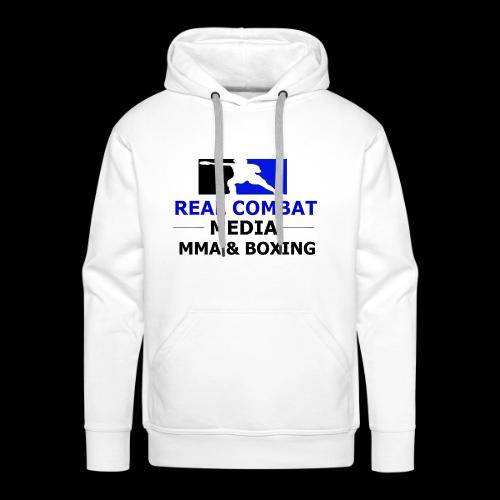 RCM MMA & BOXING Blue Logo - Men's Premium Hoodie