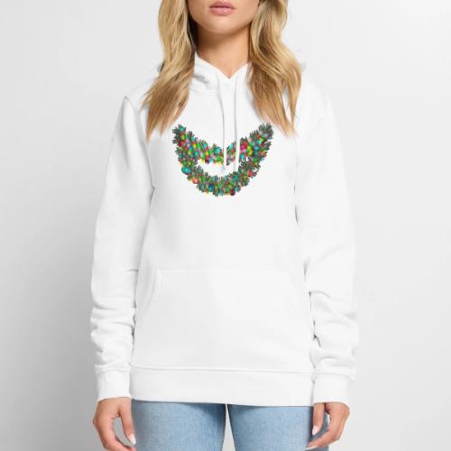 Tazz Talks | Joyful Neon Garland Smile - Men's Premium Hoodie