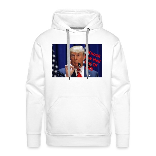 Knock the hell out of isis - Men's Premium Hoodie
