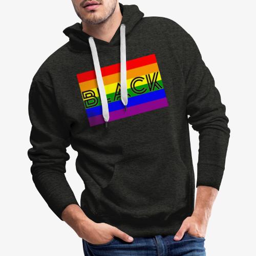 Black LGBTQ - Men's Premium Hoodie