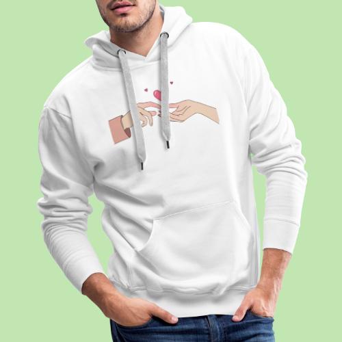 Valentine’s Touch - Men's Premium Hoodie