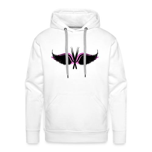 Lash Tweezer Wings black - Men's Premium Hoodie