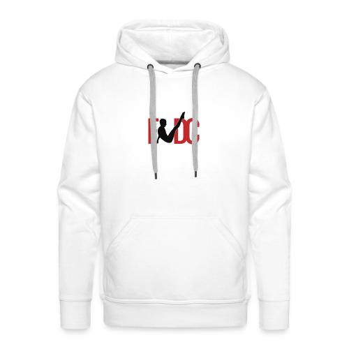red black logo - Men's Premium Hoodie