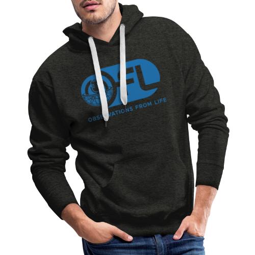 Observations from Life Logo - Men's Premium Hoodie