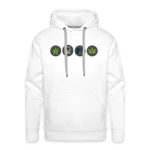 Cartel Mogul Game Icons - Men's Premium Hoodie