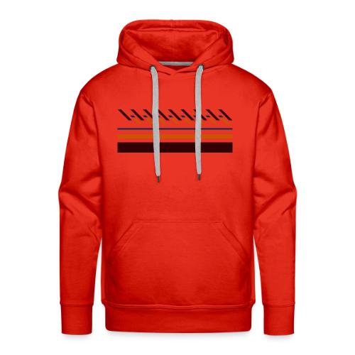 Cute, colorful striped designs for the seasons - Men's Premium Hoodie