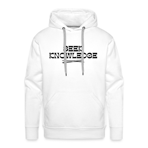 Seek Knowledge - Men's Premium Hoodie