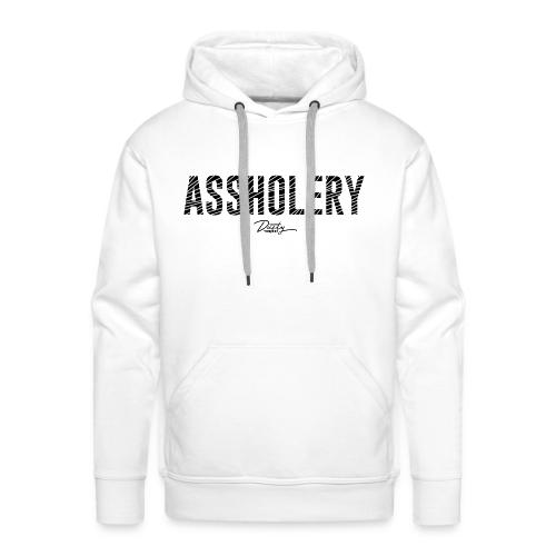 Assholery Alt Design - Men's Premium Hoodie