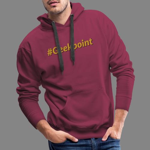 #Geekpoint - Men's Premium Hoodie