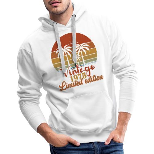 The Years Collection - 1975 Vintage Palm Trees - Men's Premium Hoodie