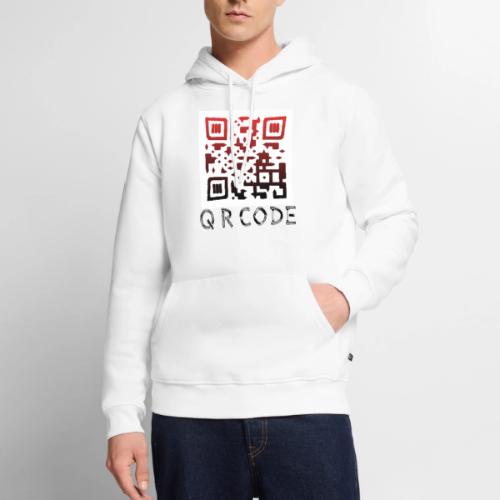 Q R code T-shirt. - Men's Premium Hoodie