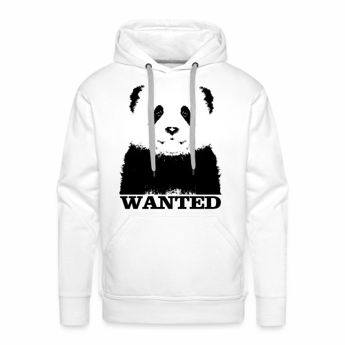 Wanted Panda - gift ideas for children and adults - Men's Premium Hoodie