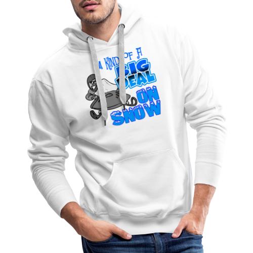 Big Deal on Snow - Men's Premium Hoodie