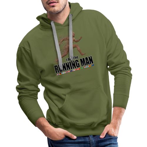 I am the Running Man - Cool Sportswear - Men's Premium Hoodie