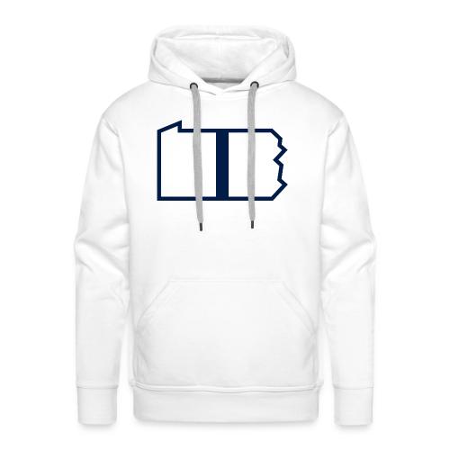 Happy Valley Helmet Stripe (On White) - Men's Premium Hoodie