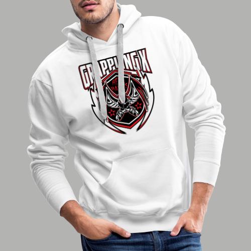 Grappling X Hell Hawks - Men's Premium Hoodie