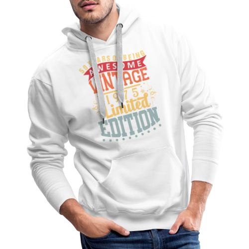 The Years Collections - 50yrs of Being Awesome - Men's Premium Hoodie