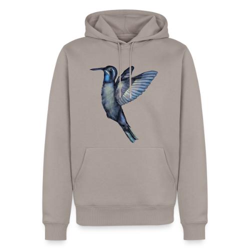 Hummingbird in flight - Men's Premium Hoodie