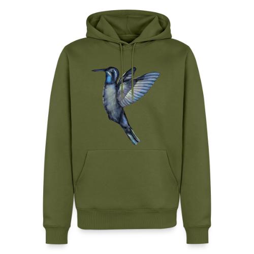 Hummingbird in flight - Men's Premium Hoodie