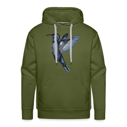 Hummingbird in flight - Men's Premium Hoodie
