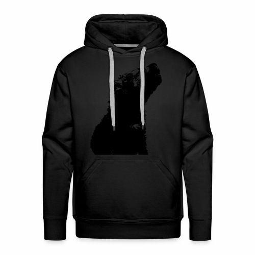 OnePleasure cool cute young wolf puppy gift ideas - Men's Premium Hoodie