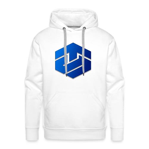 Blue Logo Collection - Men's Premium Hoodie