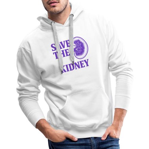 Save the kidney - Men's Premium Hoodie