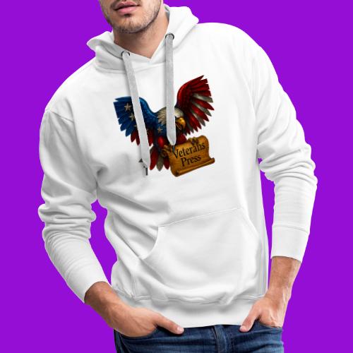 Veterans Press Bald Eagle - Men's Premium Hoodie