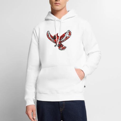 Cardinal in Flight - Men's Premium Hoodie