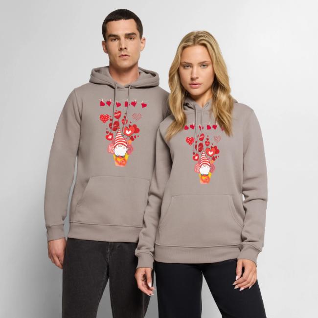 Design wrapped in love hearts, vibrating in love.