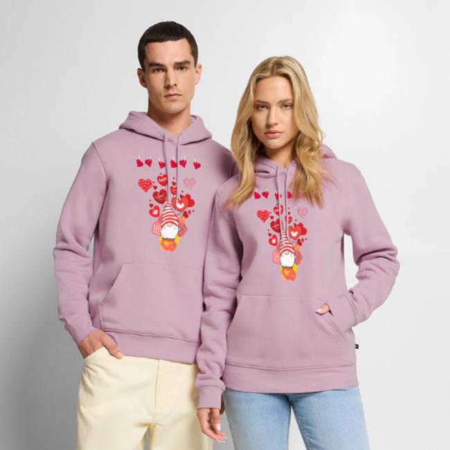 Design wrapped in love hearts, vibrating in love.