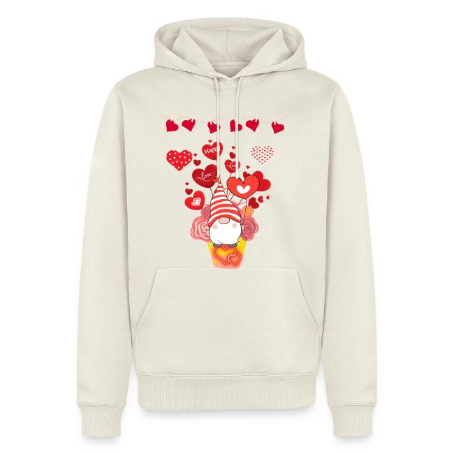 Design wrapped in love hearts, vibrating in love.
