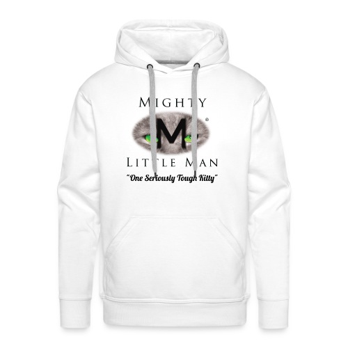 MIGHTY LITTLE MAN Logo - Men's Premium Hoodie