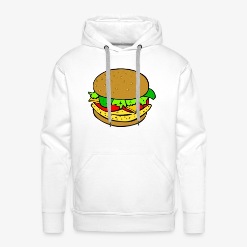 Comic Burger - Men's Premium Hoodie