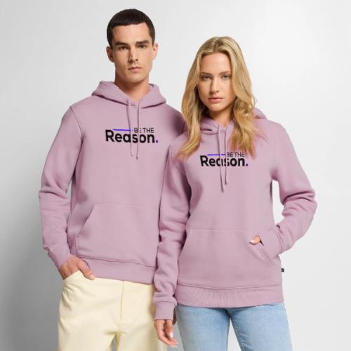 Be The Reason (black font) - Men's Premium Hoodie
