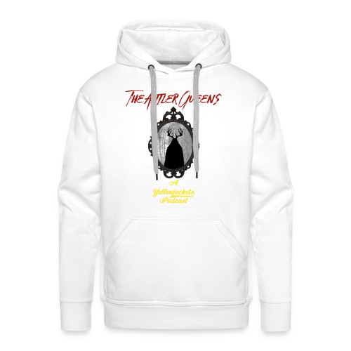 frame with outside text - Men's Premium Hoodie