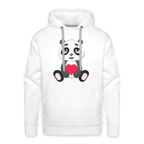 Sweetheart Panda - Men's Premium Hoodie
