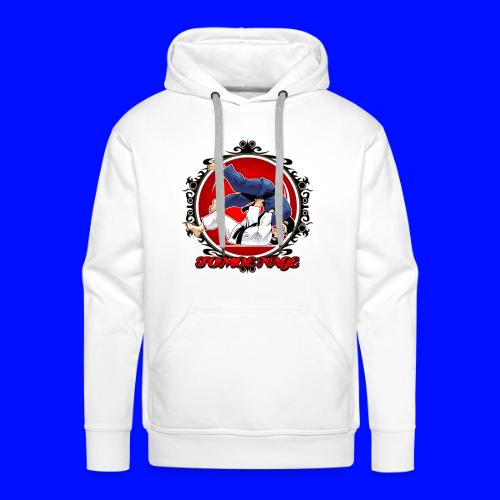 Judo Shirt Jiu Jitsu Shirt Throw Tomoe Nage - Men's Premium Hoodie
