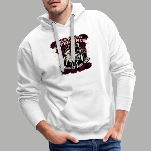 Grappling X Straight Raw MMA - Men's Premium Hoodie